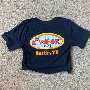 Japanese Pinball Crop tee